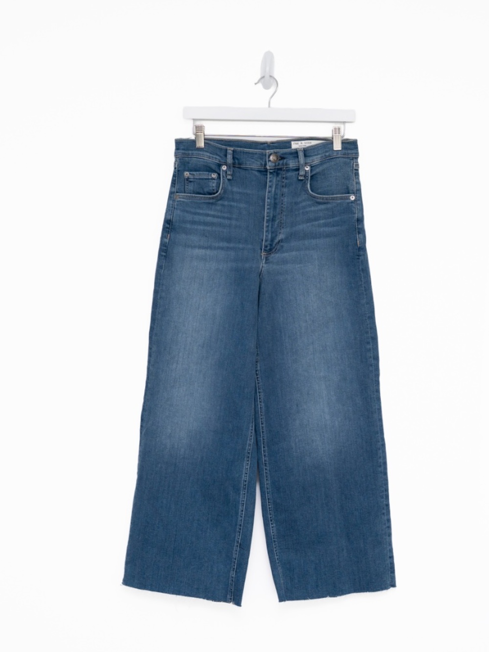 Rag & Bone - The Andi High-Rise Ankle Wide-Leg Jeans